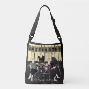 Mah Jongg de tegels die helen Crossbody Tas