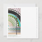 Mah Jongg Deco Ballroom Flat Kaart (Achterkant)