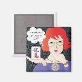 Mah Jongg Dit Cracks Magnet (Recto/Verso)