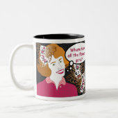 Mah Jongg Dit Fleurs MUG (Gauche)