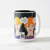 Mah Jongg Dit Oh Chère Mug (Devant droit)