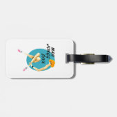 Mah Jongg Diva Bagagelabel (Achterkant horizontaal)