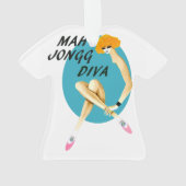Mah Jongg Diva Ornament (achterkant)