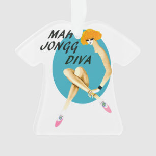 Mah Jongg Diva Ornament