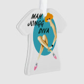 Mah Jongg Diva Ornament (voorkant)