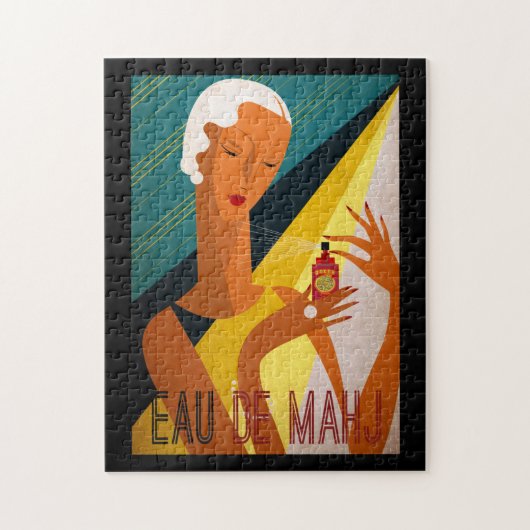 Mah Jongg Diva Perfume Puzzle Legpuzzel (Verticaal)