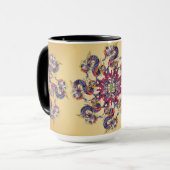 Mah Jongg Dragon Année Mug (Devant gauche)
