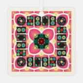 Mah Jongg Fan 2025 Ornament (Achterkant)