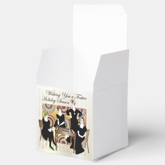 Mah Jongg Festive Bedankdoosjes (Geopend)