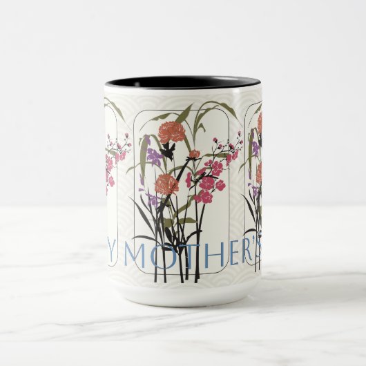 Mah Jongg Fleurs Mug de la mère (Centre)