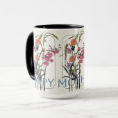 Mah Jongg Fleurs Mug de la mère (Devant gauche)