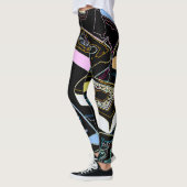 Mah Jongg Flower Leggings (Links)
