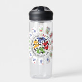 Mah Jongg Friends Water Bottle Waterfles (Voorkant)