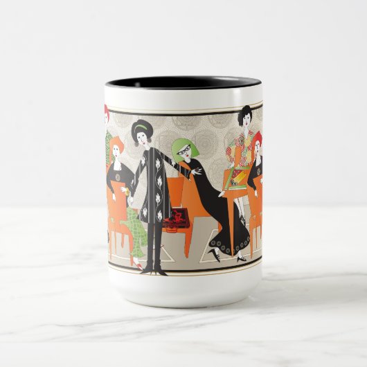 Mah Jongg Game Mug (Centre)