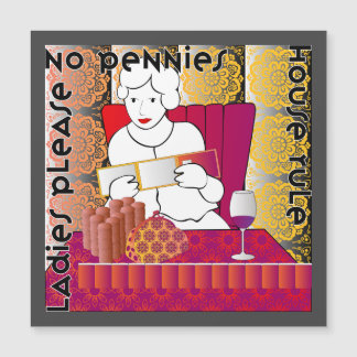 Mah Jongg Geen Pennings Magneet