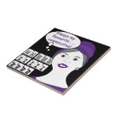 Mah Jongg Gezegden Consecutive Tile Tegeltje (Zijkant)