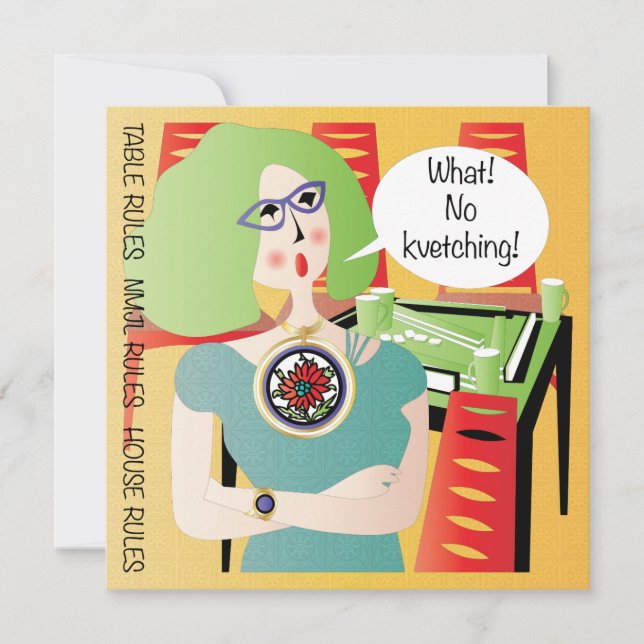 Mah Jongg Gezegden Kvetching (Voorkant)