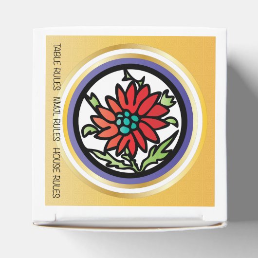 Mah Jongg Gezegden No Jokers Bedankdoosjes (Bovenkant)