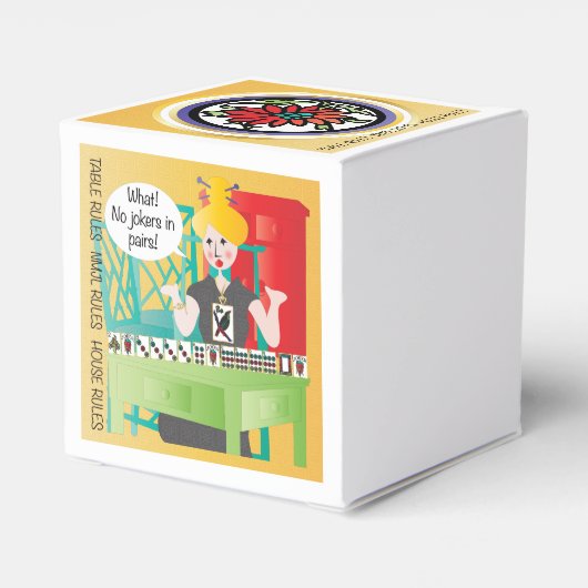 Mah Jongg Gezegden No Jokers Bedankdoosjes (Achterkant)