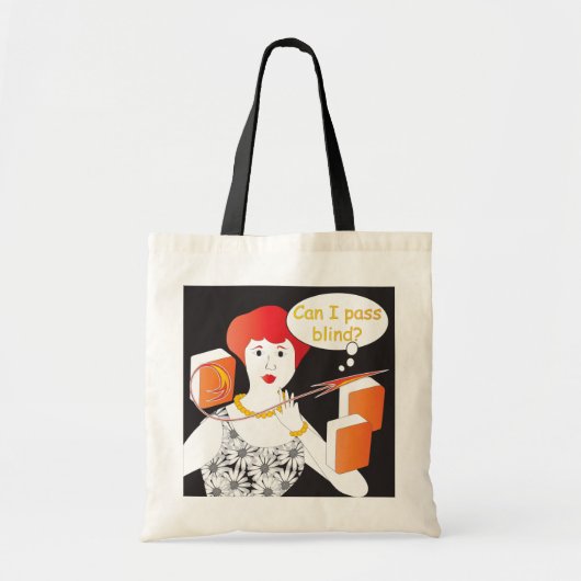 Mah Jongg Gezegden passeren Blind Canvas tas (Voorkant)