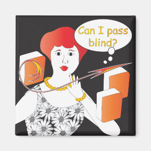 Mah Jongg Gezegden passeren Blind Magneet