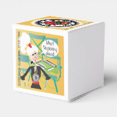 Mah Jongg Gezegden schoppen tegen kop Bedankdoosjes (Achterkant)