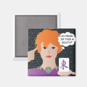 Mah Jongg Gezegden Winds Magnet Magneet (Voorkant / Achterkant)