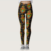 Mah Jongg Hamsa Leggings (Voorkant)