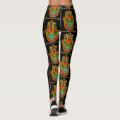 Mah Jongg Hamsa Leggings (Achterkant)