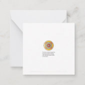 Mah Jongg Jeu petite carte plate (Dos)