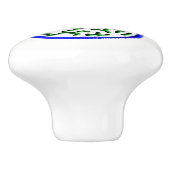 Mah Jongg Joker Ceramic Knob Keramische Knop (Zijkant)