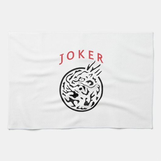 Mah Jongg Joker Kitchen Towel Theedoek (Horizontaal)