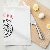 Mah Jongg Joker Kitchen Towel Theedoek (Quarter Fold)