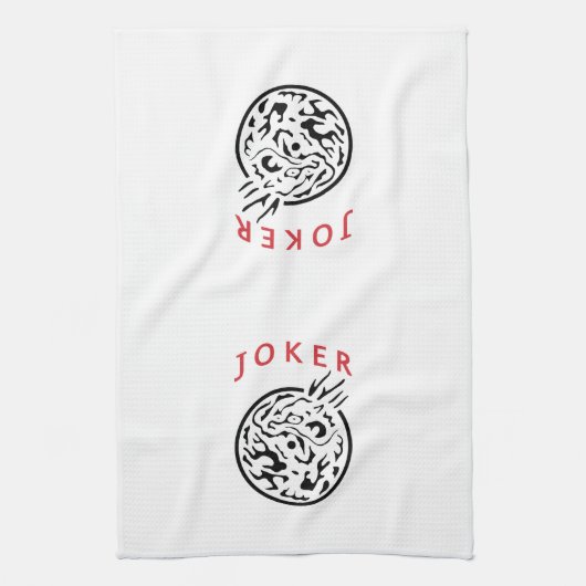 Mah Jongg Joker Kitchen Towel Theedoek (Verticaal)