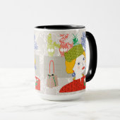 Mah Jongg Lady 03 Mug (Devant droit)