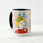 Mah Jongg Lady 03 Mug (Devant gauche)