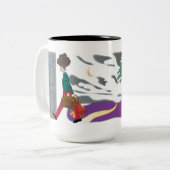 Mah Jongg Le Mahj Madame Mug (Devant gauche)