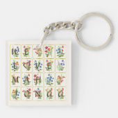 Mah Jongg Liefde Sleutelhanger (Achterkant)