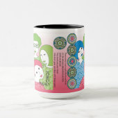 Mah Jongg Limerick Dog Mug (Centre)