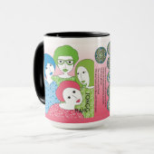 Mah Jongg Limerick Dog Mug (Devant gauche)