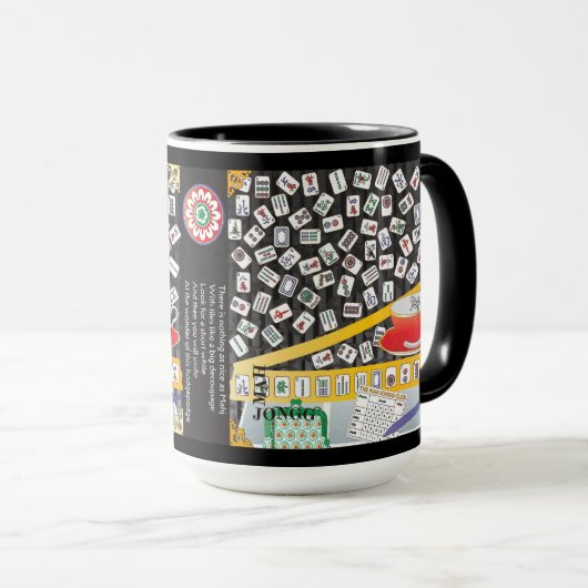 Mah Jongg Limerick Mahj Mok (Voorkant rechts)