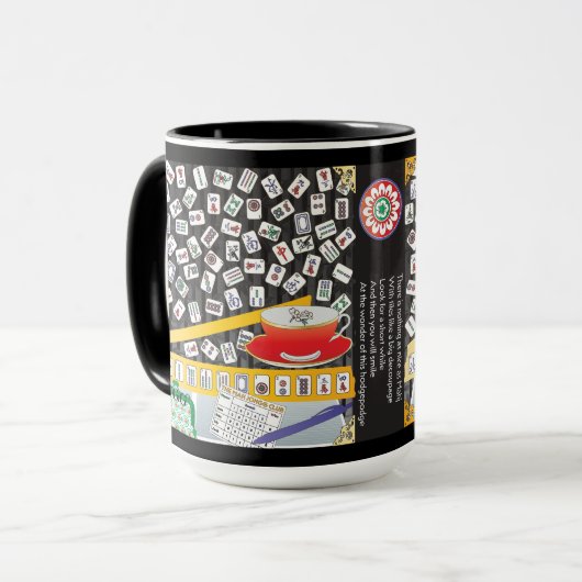 Mah Jongg Limerick Mahj Mok (Voorkant links)