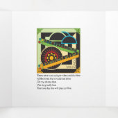 Mah Jongg Limericks 2 Triple Carte (Intérieur au milieu)