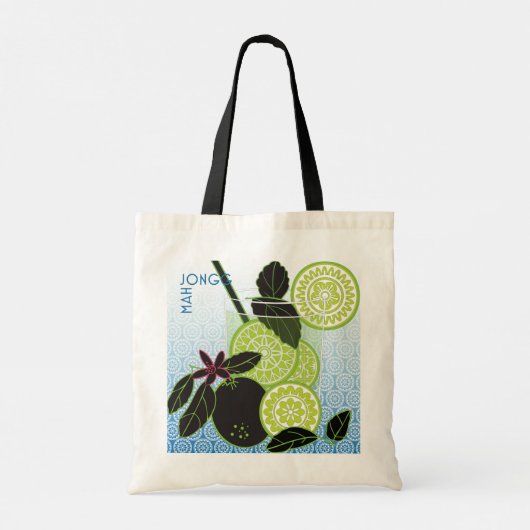 Mah Jongg Limericks Tote (Achterkant)