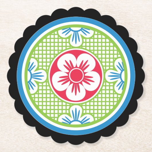 Mah Jongg Logo 2 Onderzetter (Voorkant)