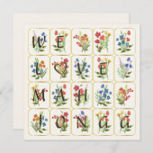 Mah Jongg Love Carte Plat (Devant / Derrière)