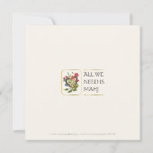 Mah Jongg Love Carte Plat (Dos)