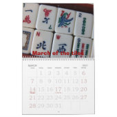 Mah-Jongg lovers 2011 Kalender (Mar 2027)