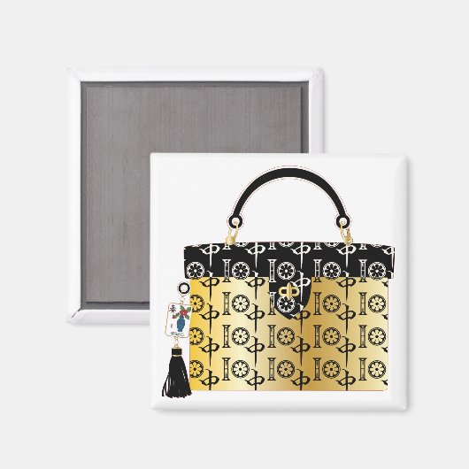 Mah Jongg Magnet de porte (Recto/Verso)