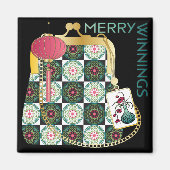 Mah Jongg Magnet de vacances de bourse (Devant)